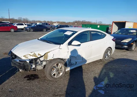 2019 Hyundai Elantra Sel from USA, damaged, VIN 5NPD84LF1KH476202